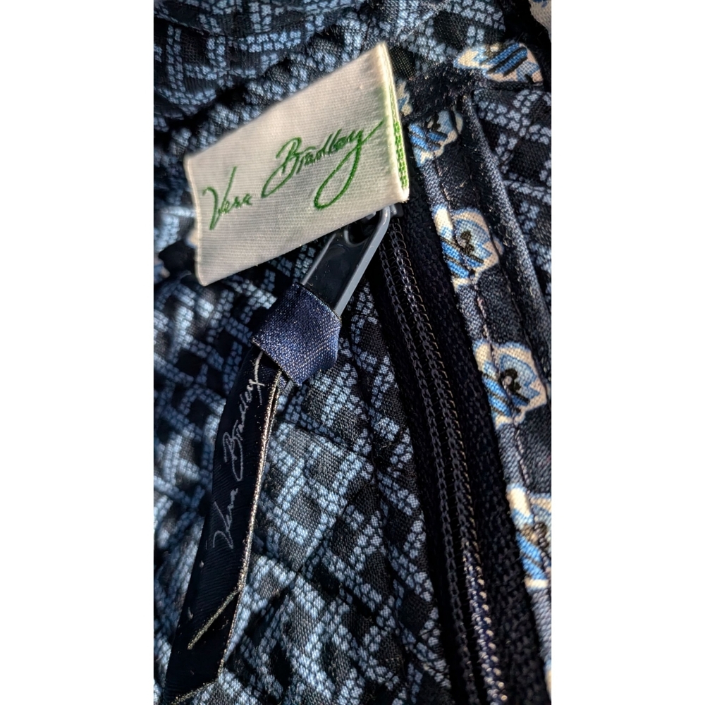 Vera Bradley Tie Tote Nantucket Navy - Picture 2 of 12